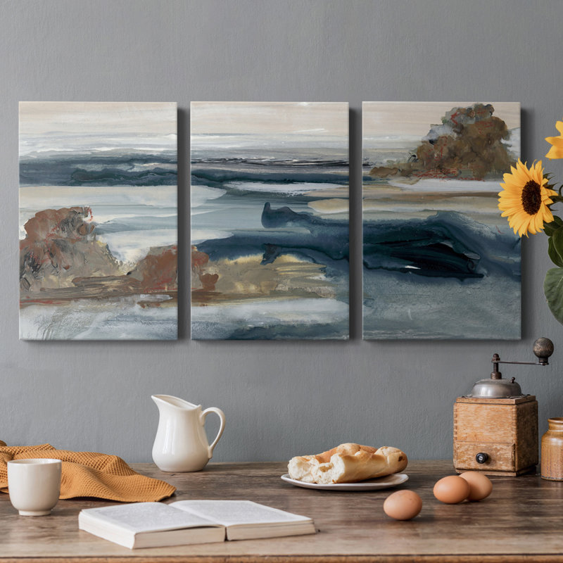 " Generosity V " 3 - Pieces, 60" H x 40" W x 1" D