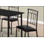 Ensemble de table de salle à manger compact 5 pièces avec chaises en similicuir, parfait pour les petits espaces et les cuisines modernes