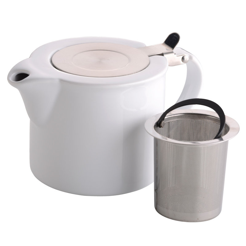 Infuse Teapot, White
