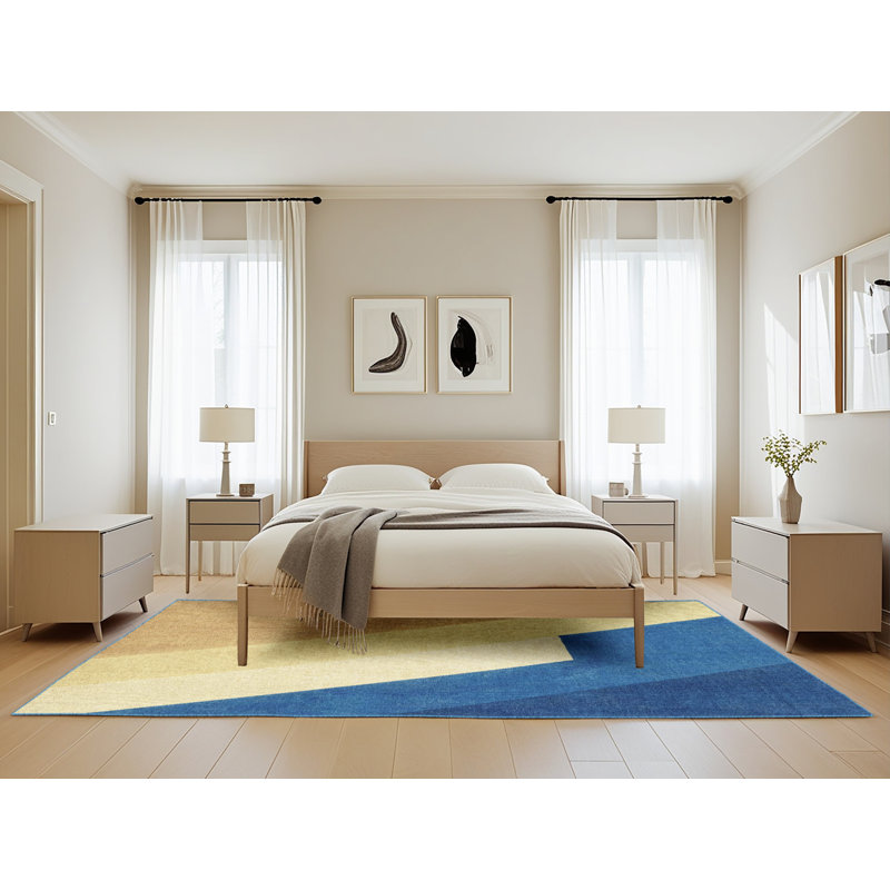 Tapis abstrait moderne 2813, Rectangle 5 pi x 8 pi