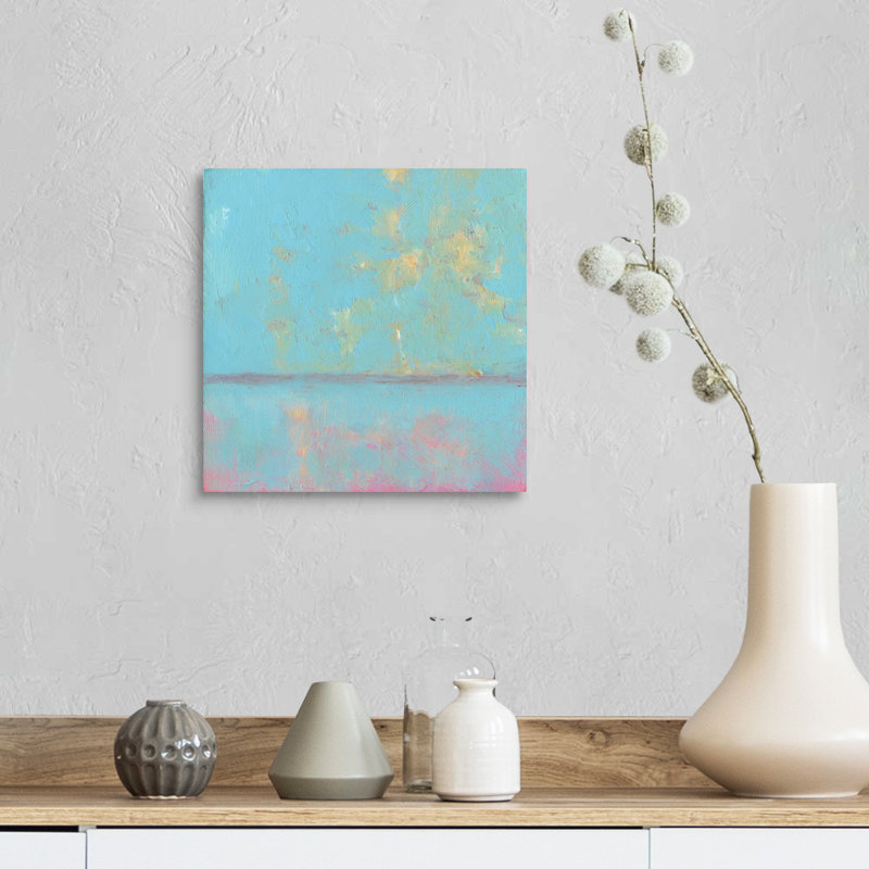 " Desire I " by Carol Young Painting Print, 12" H x 12" W x 1.25" D, Wrapped Canvas