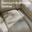 Fauteuil inclinable électrique rétro en cuir écologique-42250148