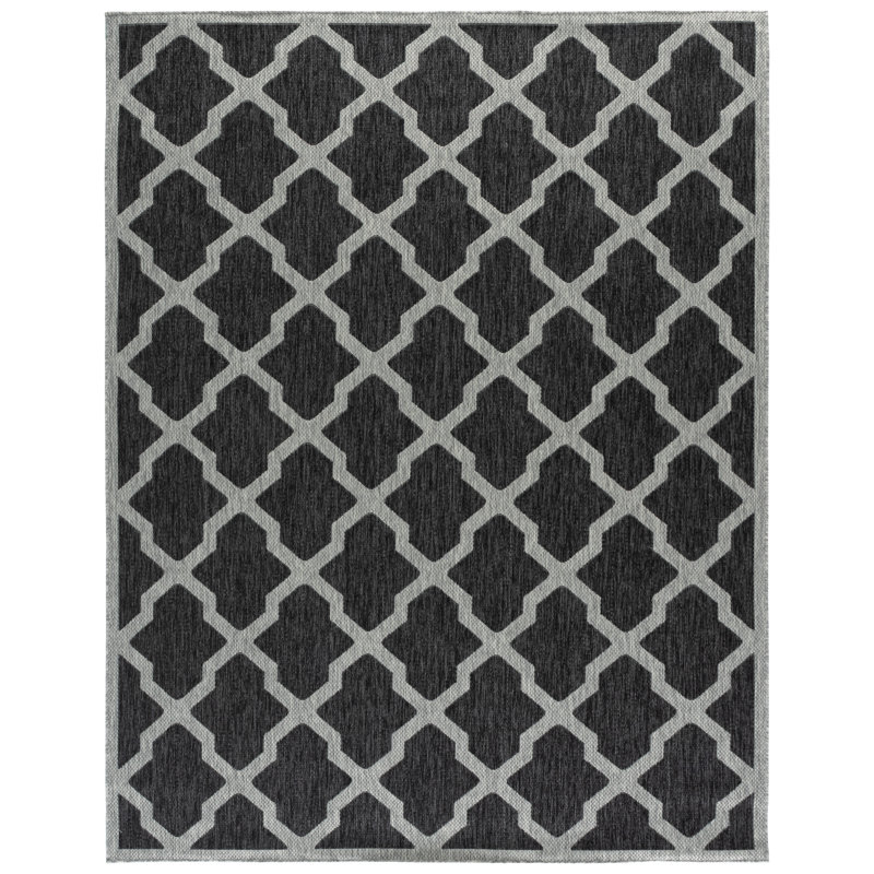 Taleek Performance Geometric Indoor/Outdoor Area Rug, Rectangle 8' x 10'