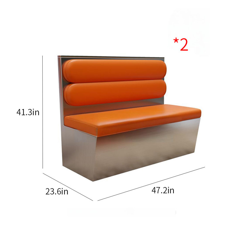 Banc rembourré en similicuir