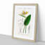Bird Of Paradise Flower by Charles D' Orbigny - Single Picture Frame Painting-55457081-55457080