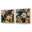 Hartle - Ensemble de 2 collages carrés floraux-101849685-101849683