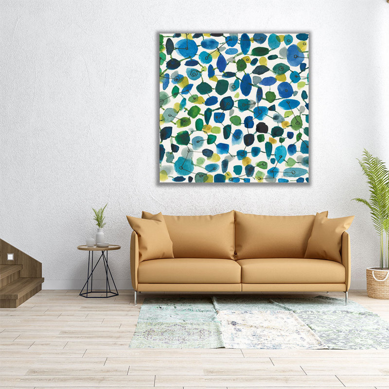 Mid Century III - reproduction d'art sur toile, H 30 po x l 30 po