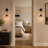 Dimmable Armed Sconce