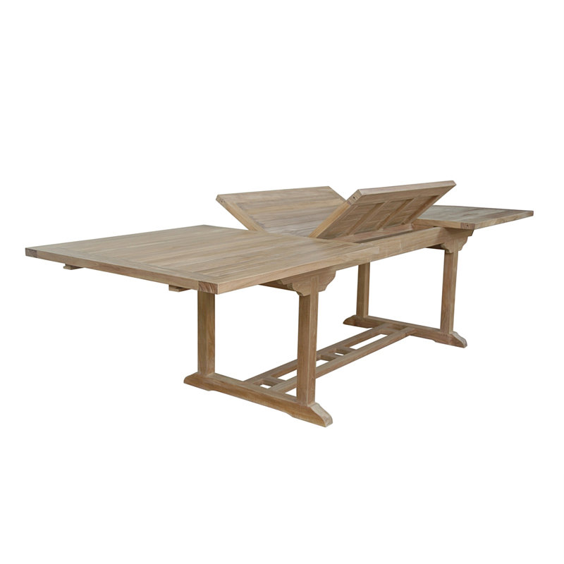 BAHAMA 118" RECTANGULAR EXTENSION TABLE, 29" H x 39" W x 118" D