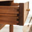 Buffet arqué entièrement en bois et verre