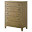 Commode de chambre à coucher à 5 tiroirs Menlo