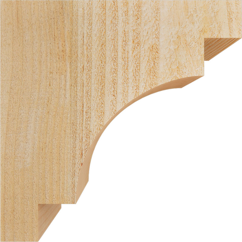Corbeau méditerranéen, H 10 po x l 4 po x P 10 po, Sapin de Douglas, Sciage brut
