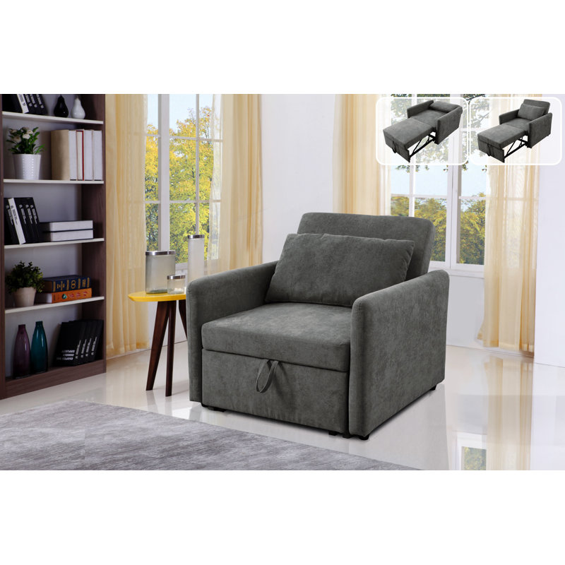 Fauteuil inclinable Novadream, Microfibres et suédine gris foncé