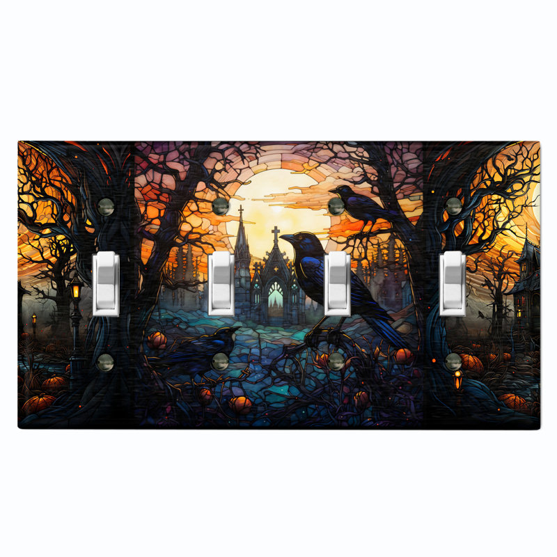 Figurine murale d'Halloween festive et festive pour Noël