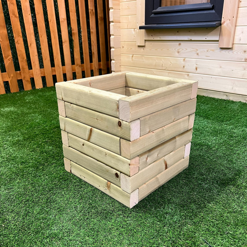 Powersheds Pressure Treated Square Planters