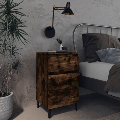 Pythagoras 40cm W Particle Board / Chipboard Bedside Table