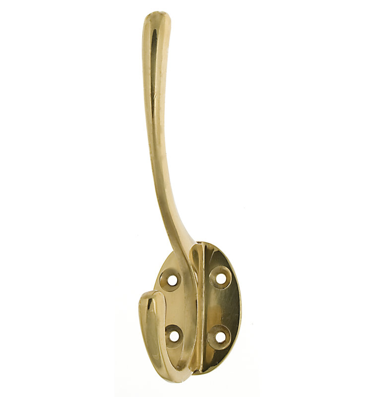 Killeen Brass Wall Wall Hook, Polished Brass