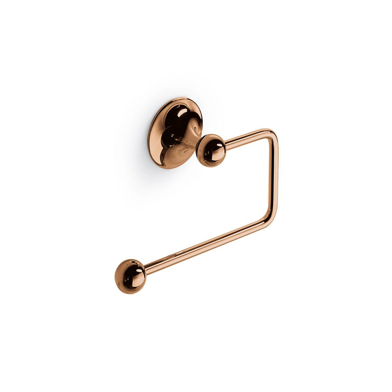 Venessia Self-Adhesive Toilet Paper Holder, Polished Bronze