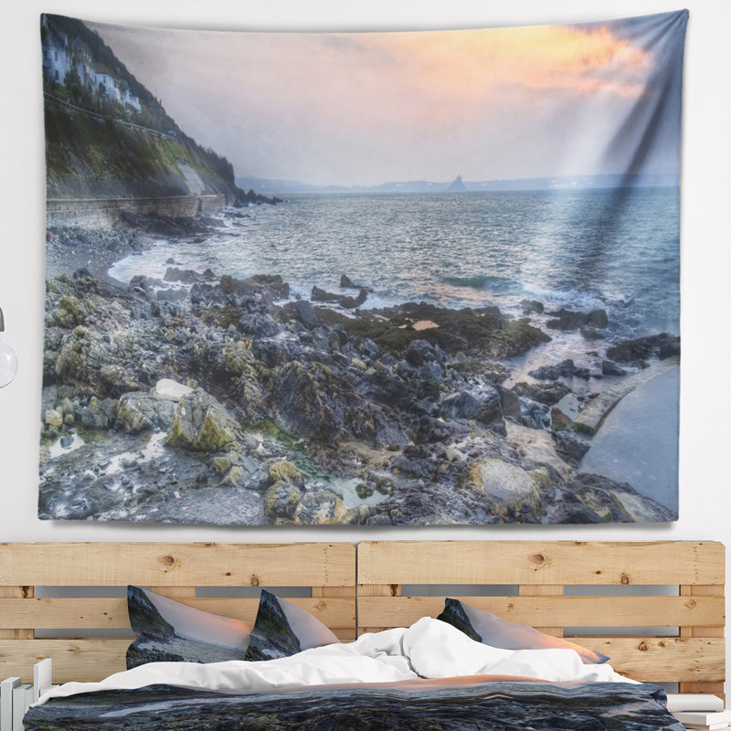 Tapisserie de soleil foncé shore, H 50 po x l 60 po