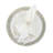 Glass Abstract Round Placemat