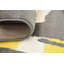 Tapis ivoire / jaune citron / gris foncé Abagail-2134279553