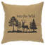 Coussin Wooded River Image - Into Wild - Lin océan-1157444226