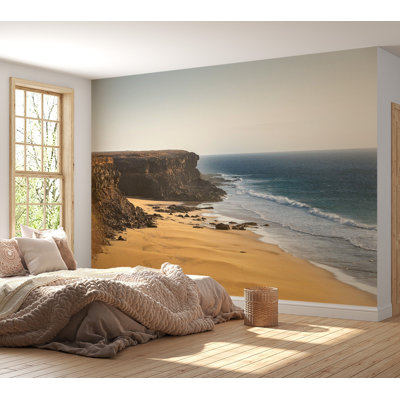 Murale pelez et collez de qualité supérieure - Cliffside Ocean View