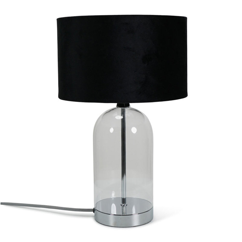 45cm Desk Lamp, Black, Silver