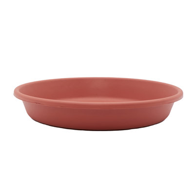  Classic 16 Inch Round Plant Pot Saucer Drip Tray, Sandstone