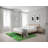 Abstract Wool Green Area Rug-1618535363