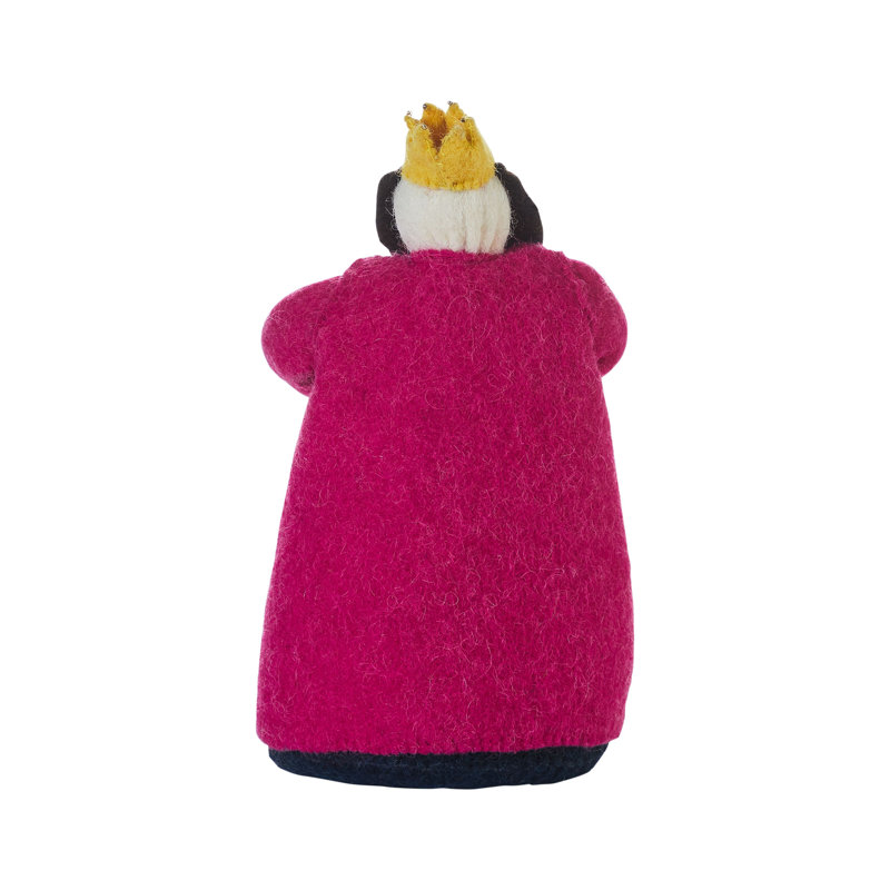 Handmade Felted Wool Nativity Scene Set, 7 Pieces
