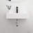 Go Peak Track 12'' Ceramic Rectangular Bathroom Sink with Overflow