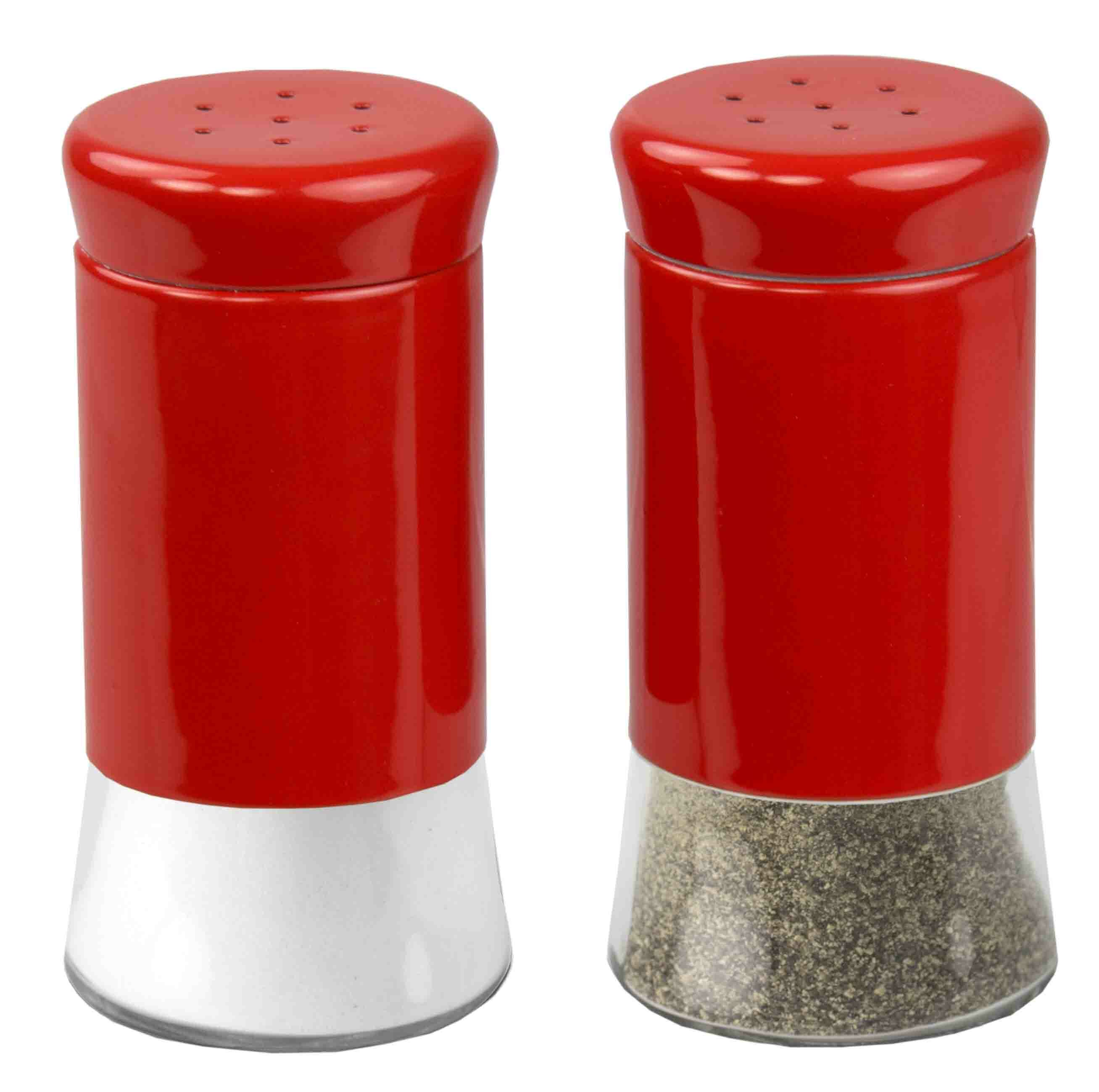 Ebern Dani Glass Salt Pepper Shaker Set & Reviews | Wayfair