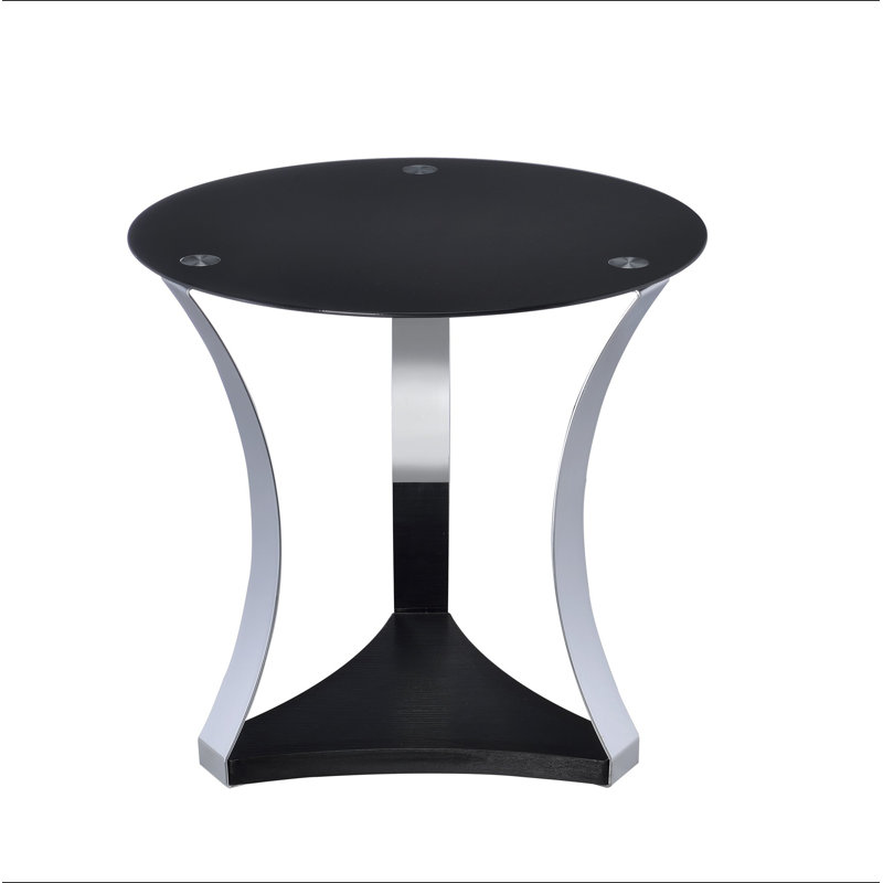 Table de bout en verre