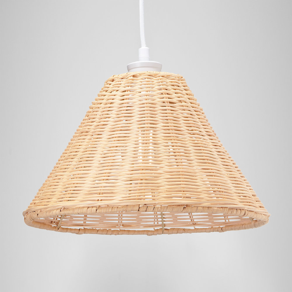 30cm Bamboo/Rattan Empire Pendant Shade