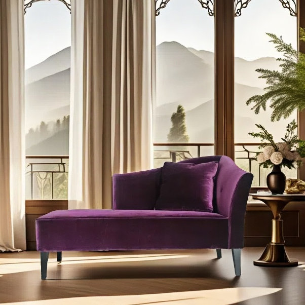 Élégante chaise longue paresseuse néo-classique, Orienté à droite