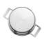 Demeyere Industry 5.49 Quarts Non-Stick Stainless Steel Round Dutch Oven
