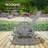 Wooden Rocking Chair, Adirondack Rocker Chair W/ Slatted Design And Oversized Back-853834301