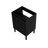 24'' &30'' &36 '' Shaker Style Bathroom Vanity Base Only, Freestanding Or Wall-Mounted With Double Doors & Adjustable Shelf - Soft-Close & Vertical Line Design (Sink Not Included)-2016481828-2016481827
