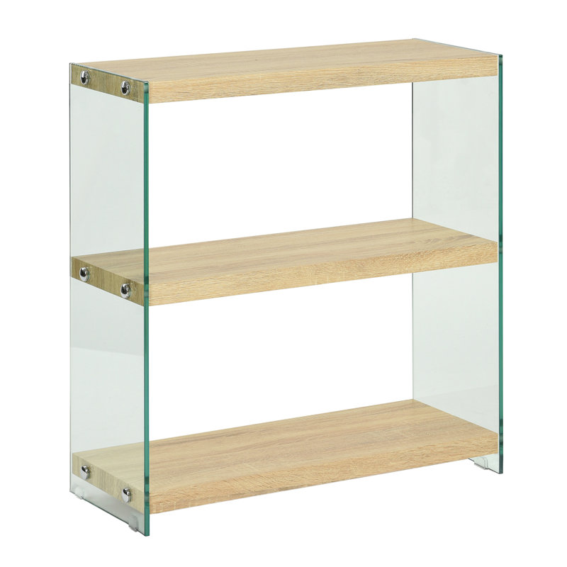 Lisson 81cm H x 29cm W Glass Cube Bookcase