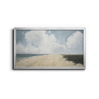 " Beach Stroll " Painting Print