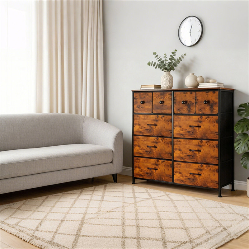 10 Drawers Fabric Dresser
