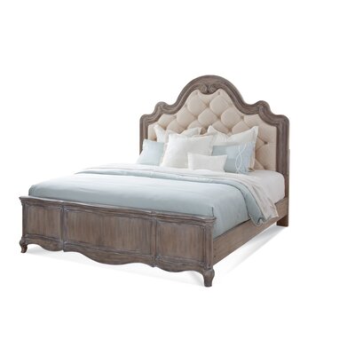 Maximilian Tufted Upholstered Standard Bed -  One Allium Way®, 2AE2C96070F8491D96AFBB8A1CDCD82B