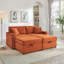Canapé avec repose-pieds Fluffy-494124931