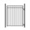 Porte d'entrée simple en métal avec barrière pour piétons Madrid