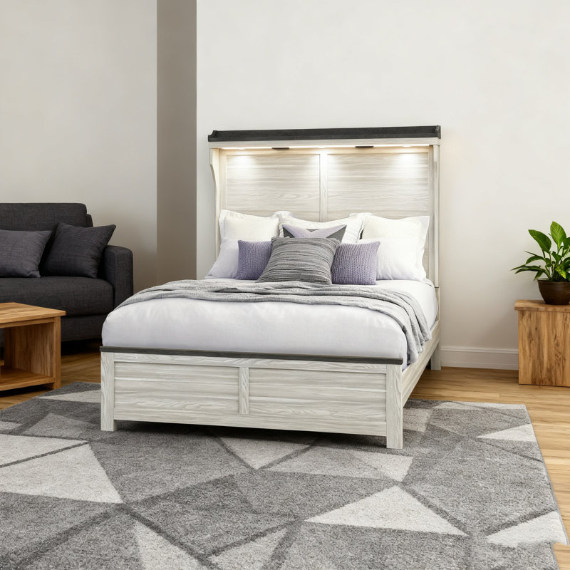 Modern Brown Full Bed
