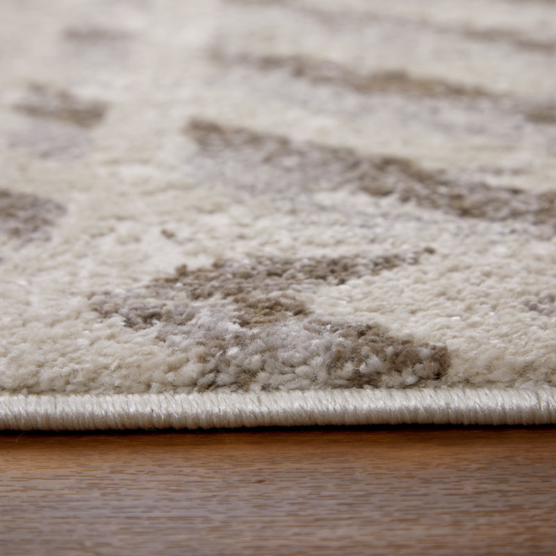 Tapis à motif géométrique moderne Leoner, Rectangle 8 pi x 10 pi