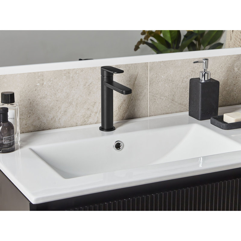 Basin Mixer Tap Mahar Brass Black
