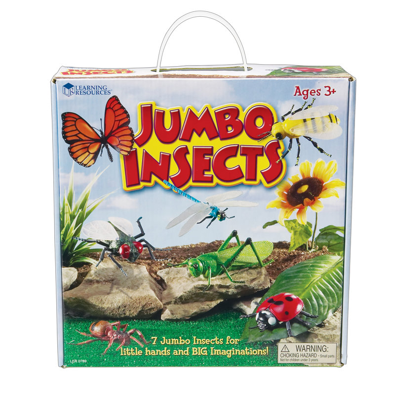 Learning Resources Jumbo Insects, Set Of 7