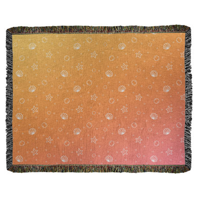 Couverture en coton tissé Katelyn Elizabeth